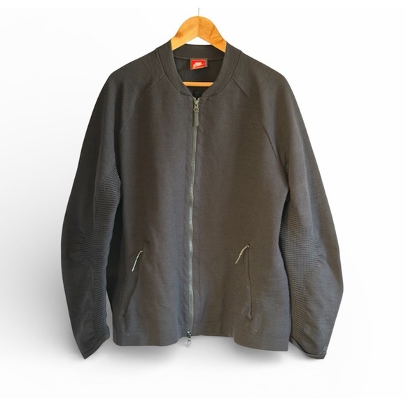 Nike Other - Nike Jacket SZ XL Sportswear Tech Pack Knit Full Zip Black 832178-010 Men's Rare